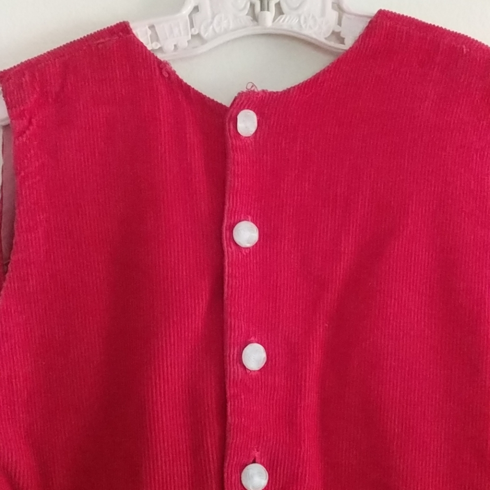 Vintage Corduroy Child's Dress - Picture 5 of 5